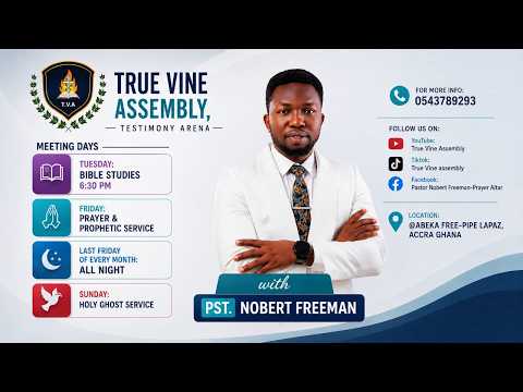 HOLY GHOST SERVICE  || TESTIMONY ARENA || PASTOR NOBERT FREEMAN || 13TH SEPTEMBER 2026